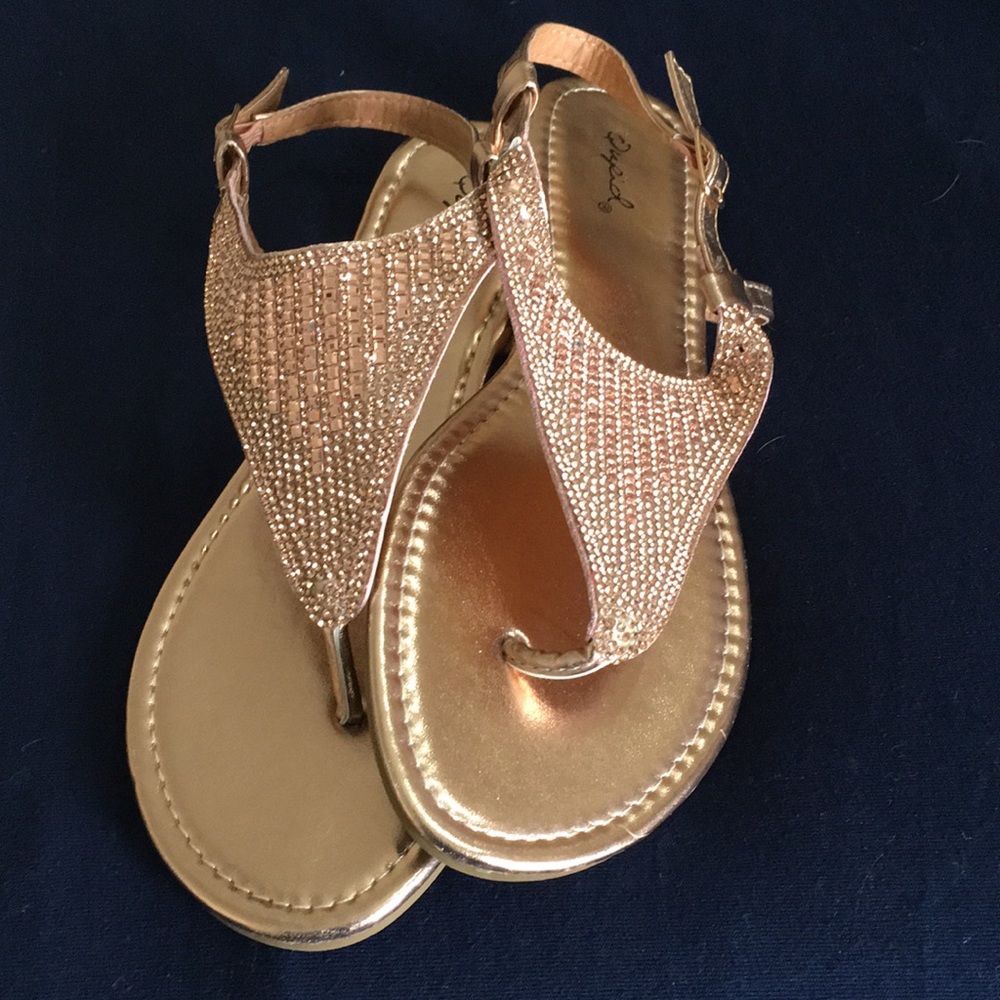 Rhinestone sandals